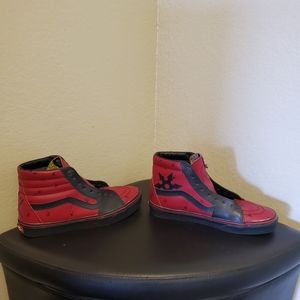 Vans Sk8-Hi Marvel Deadpool Shoes